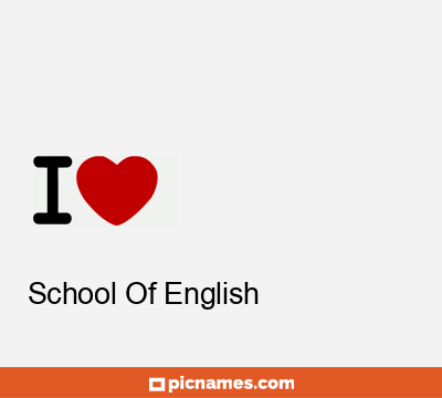 School Of English